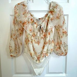 Abercrombie & Fitch Floral Bodysuit NWT